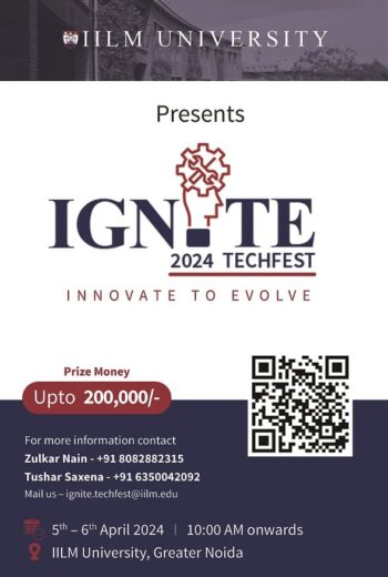 Registration Poster for IGNITE-2024 TECHFEST (1)